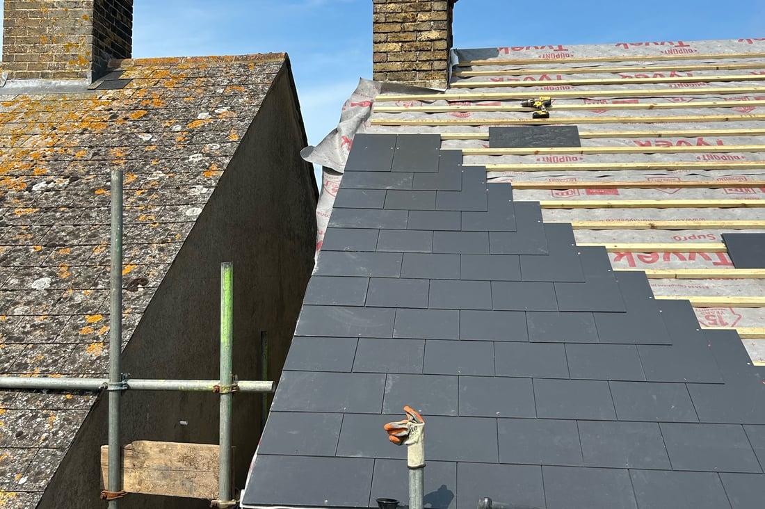 Main header - "B.J.T Construction"