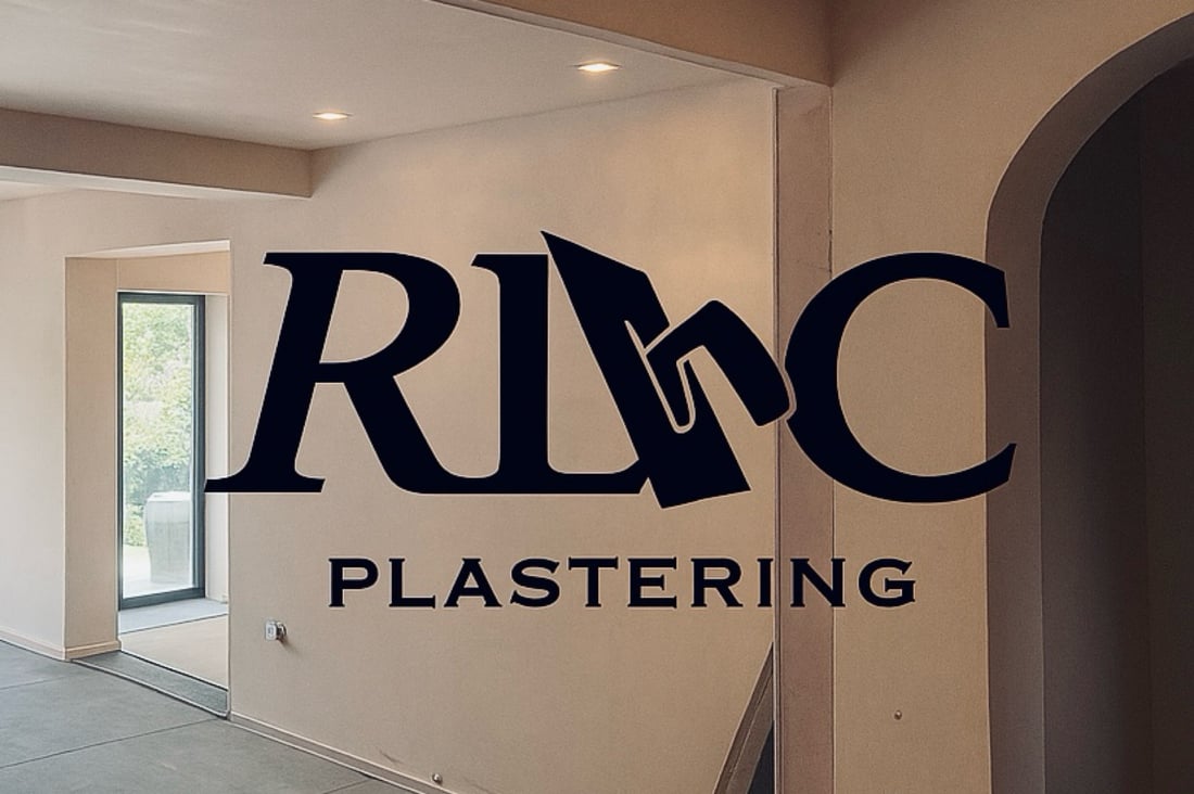 Main header - "R L C Plastering"