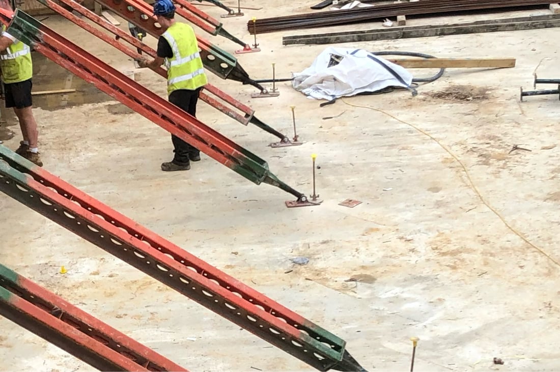 Main header - "CALTOM CONSTRUCTION LTD"