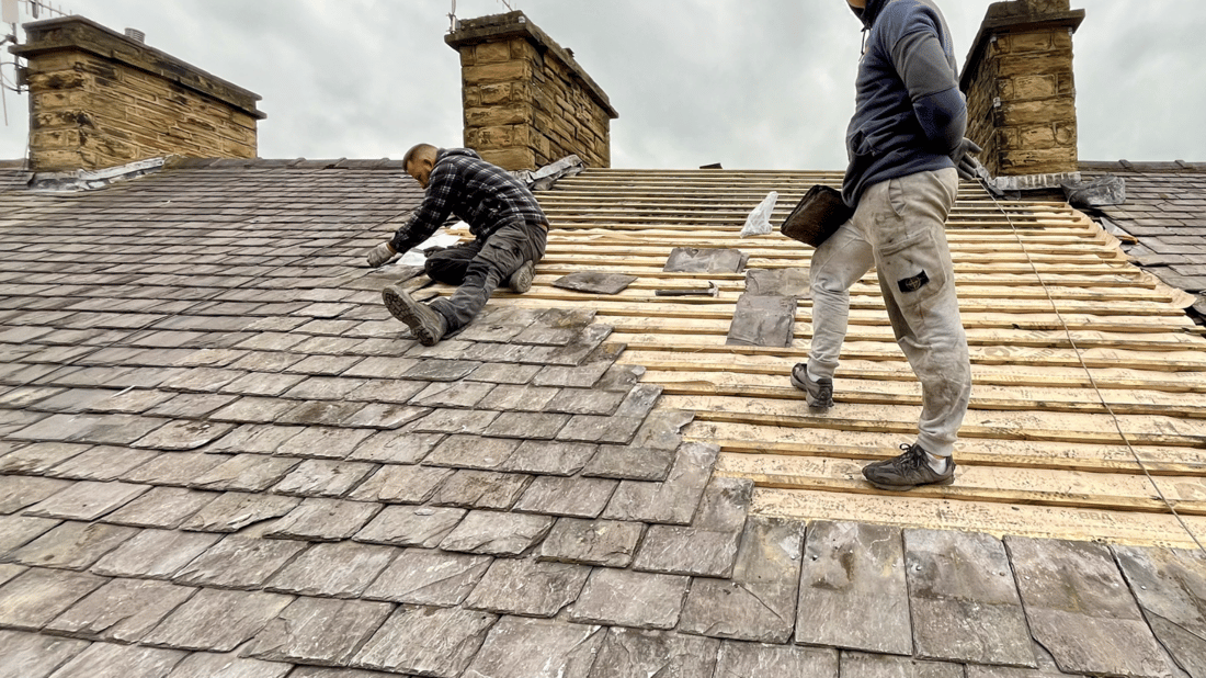 Main header - "Local Eco Roofing Services"