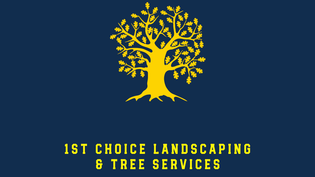 Main header - "1st Choice Landscaping and Groundwork"