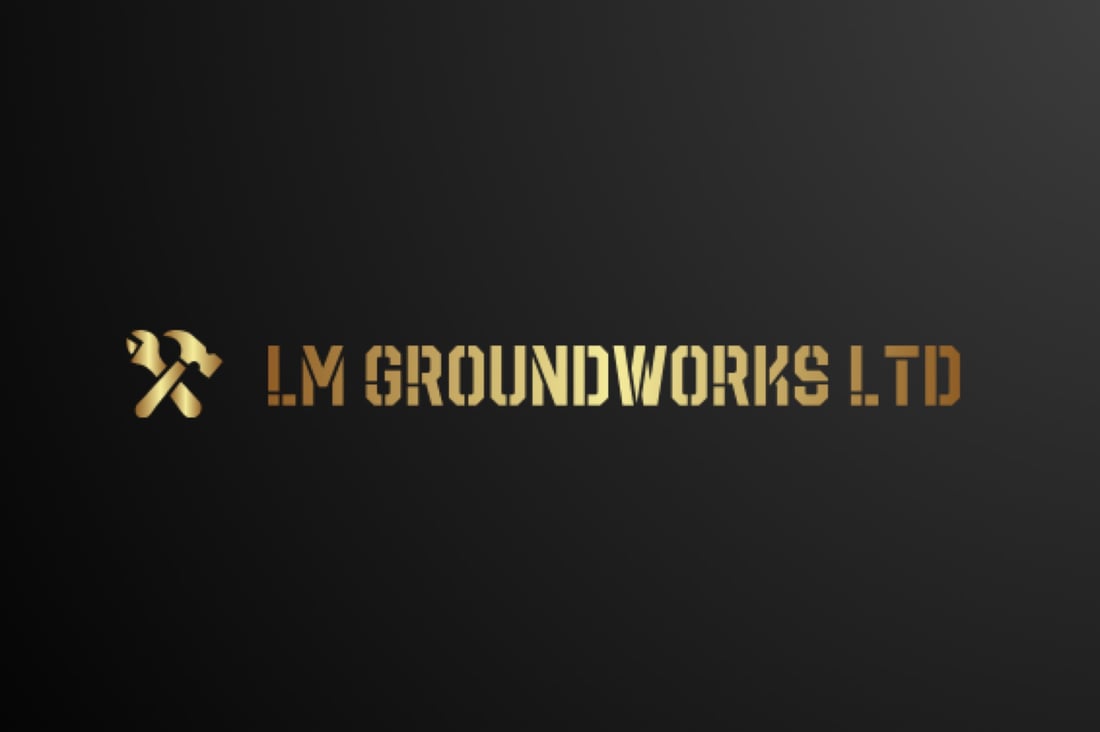 Main header - "LM GROUNDWORKS LTD"