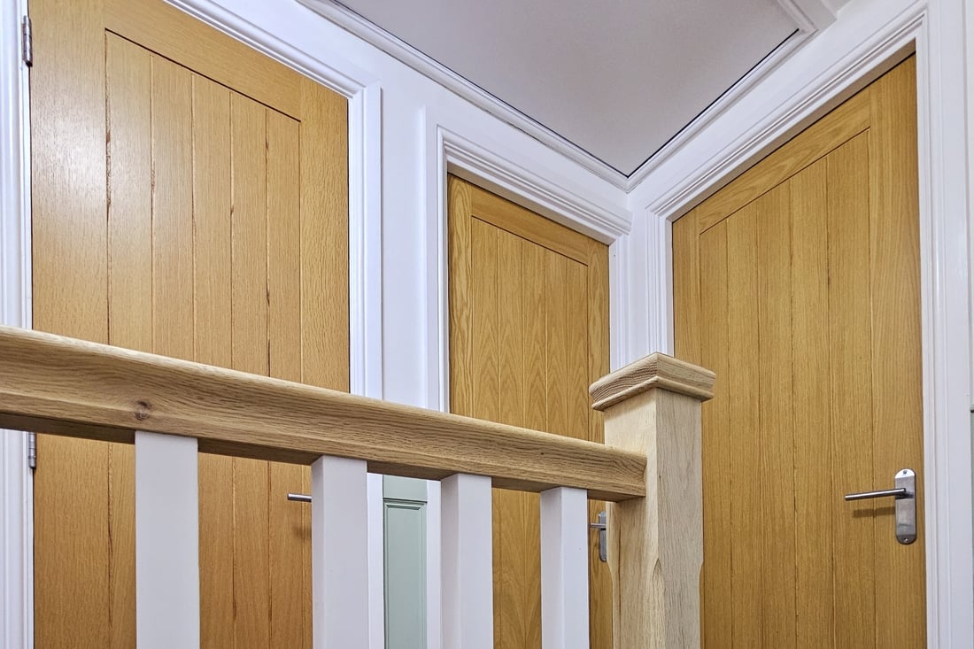Main header - "JOINERY INTERIORS"