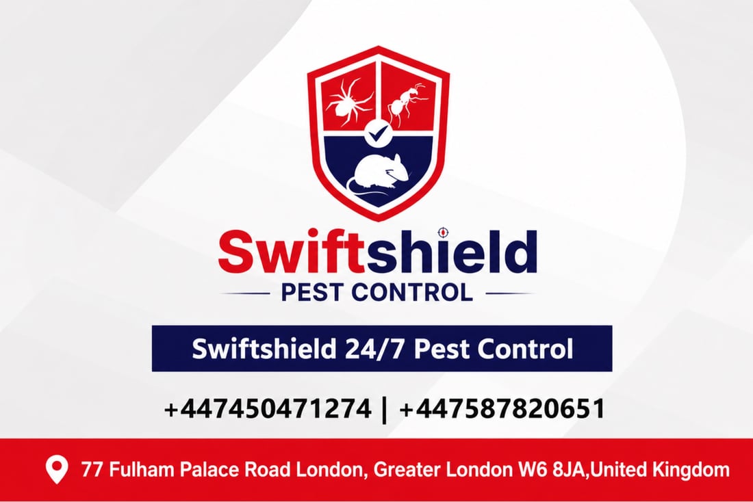 Main header - "Swiftshield Pest Control"