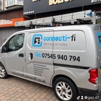 Main header - "Connecti-Fi Installations"