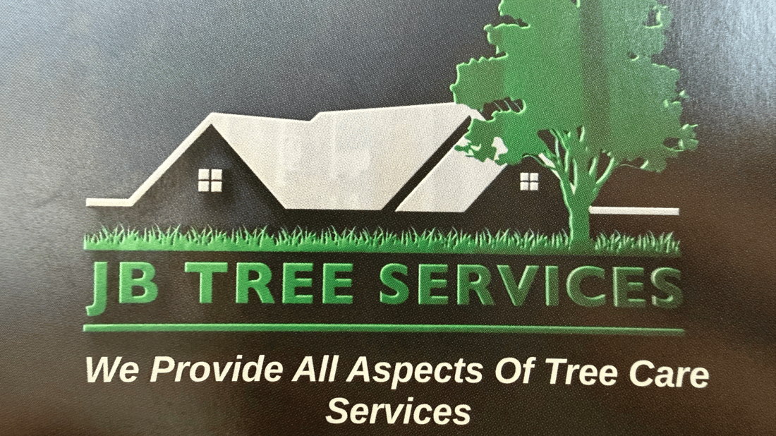Main header - "JB Tree Services"