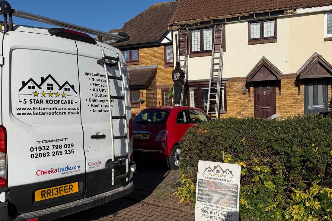 Main header - "5 Star Roofcare"