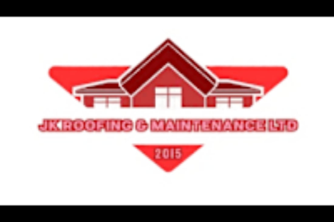 Main header - "JK Roofing & Home Improvements LTD"