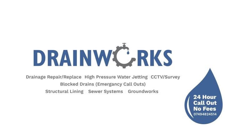 Main header - "DRAINWORKS LTD"