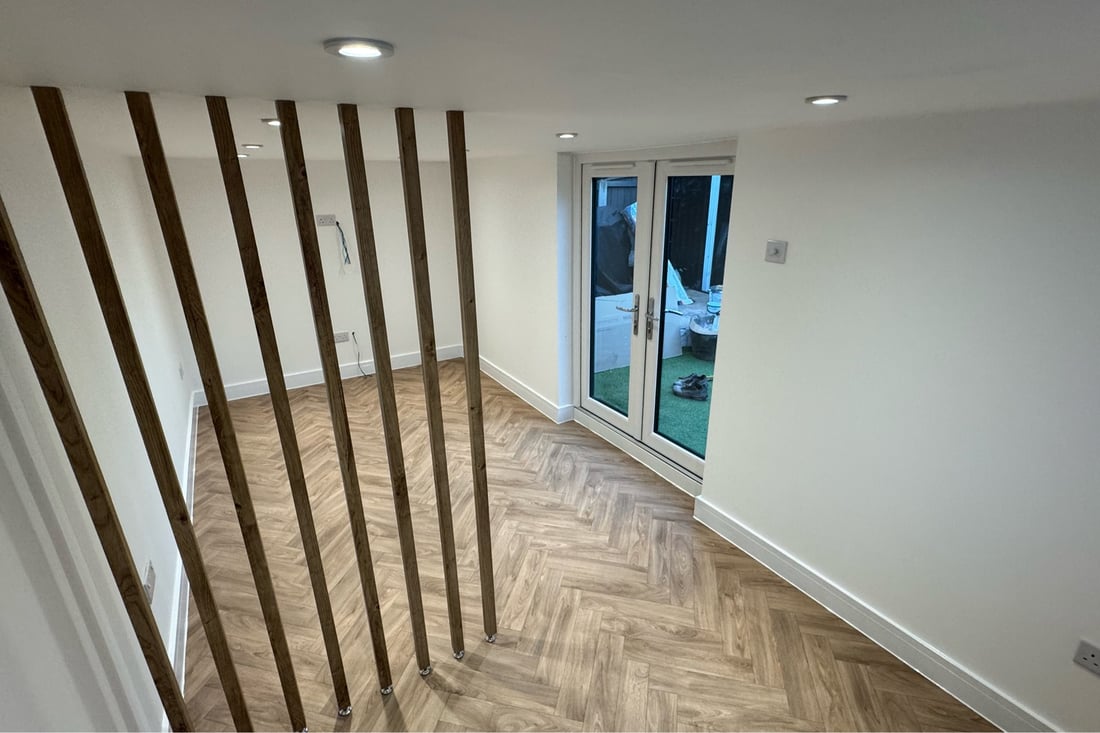 Main header - "FTF Building & Landscaping"