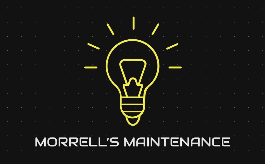 Main header - "Morrell's Maintenance"