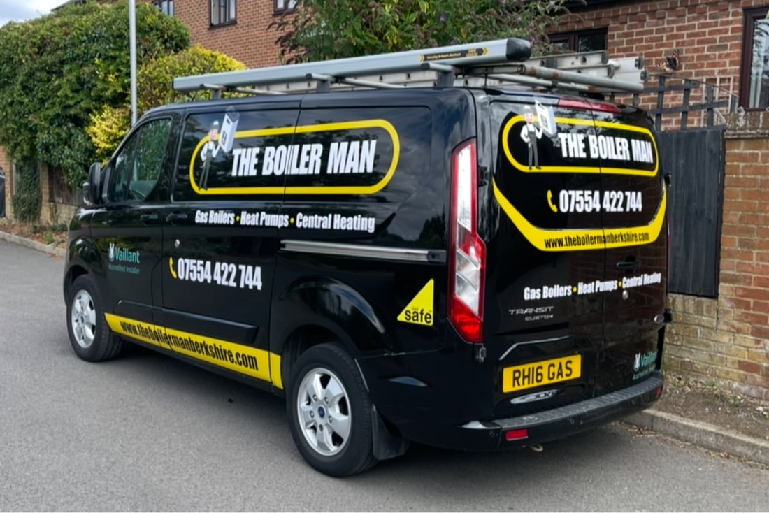 Main header - "The Boiler Man Berkshire Ltd"