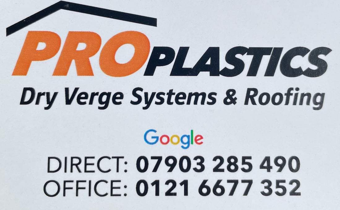 Main header - "Pro Plastic & Roofing"