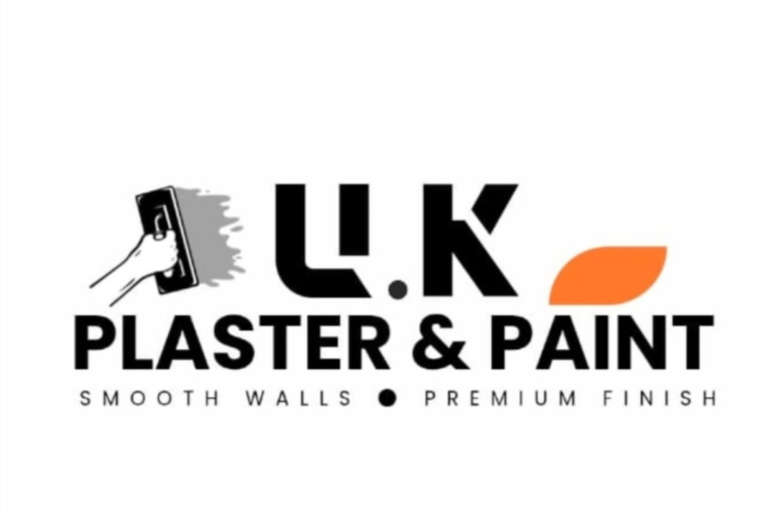 Main header - "U.K Plaster & Paint"