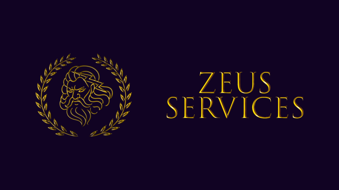 Main header - "Zeus Services"