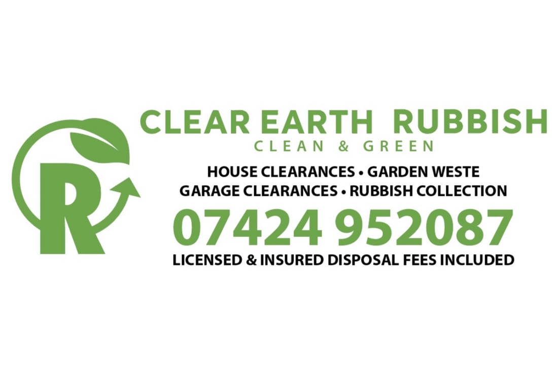 Main header - "Clear Earth Rubbish"
