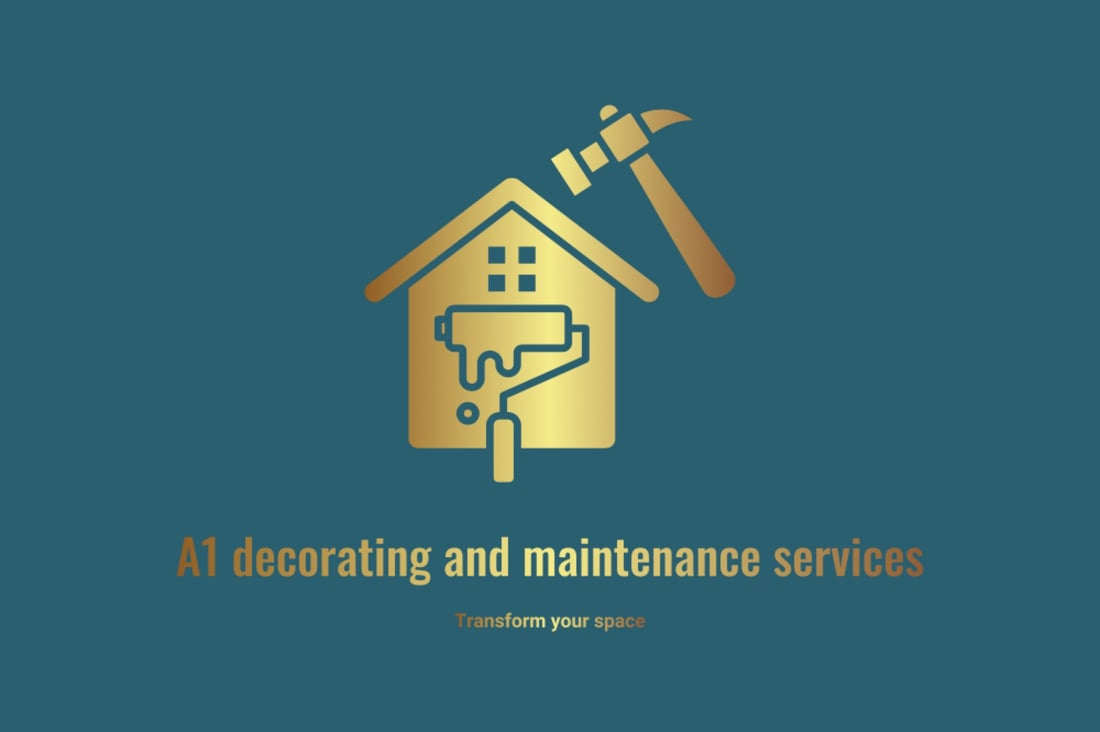 Main header - "A1 Decorating And Maintenance Services"