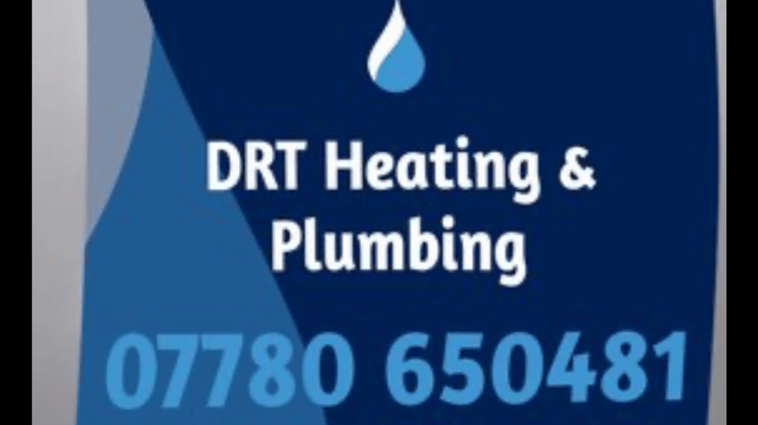 Main header - "DRT Heating & Plumbing"