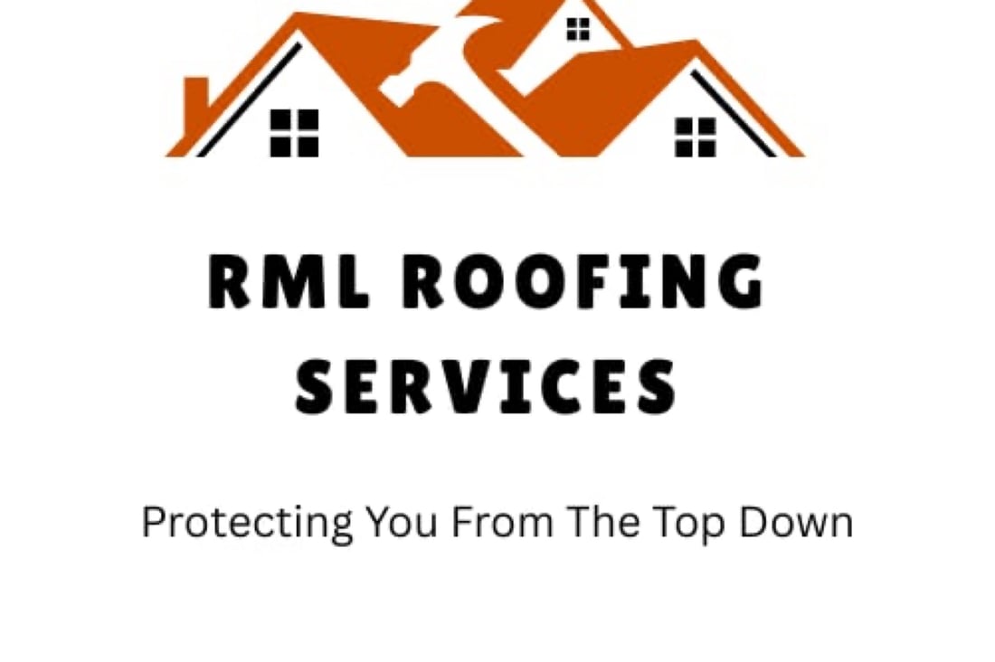 Main header - "RML ROOFING"