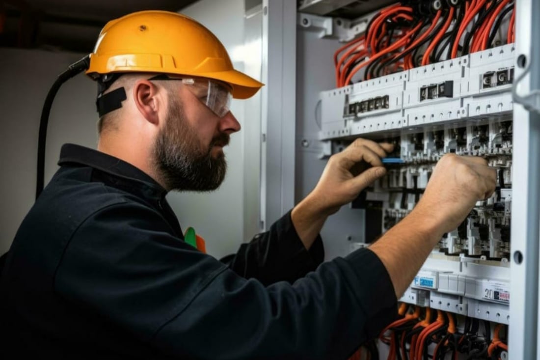 Main header - "DAVO electrical "