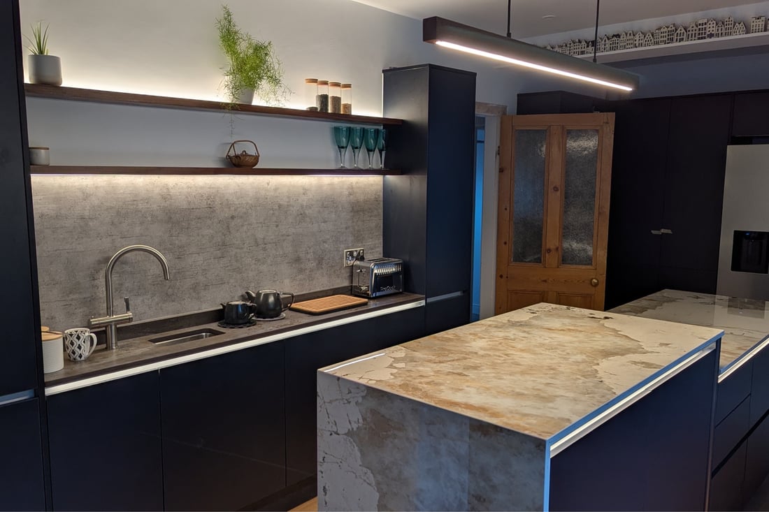 Main header - "Eco Kitchen Refurbishments"