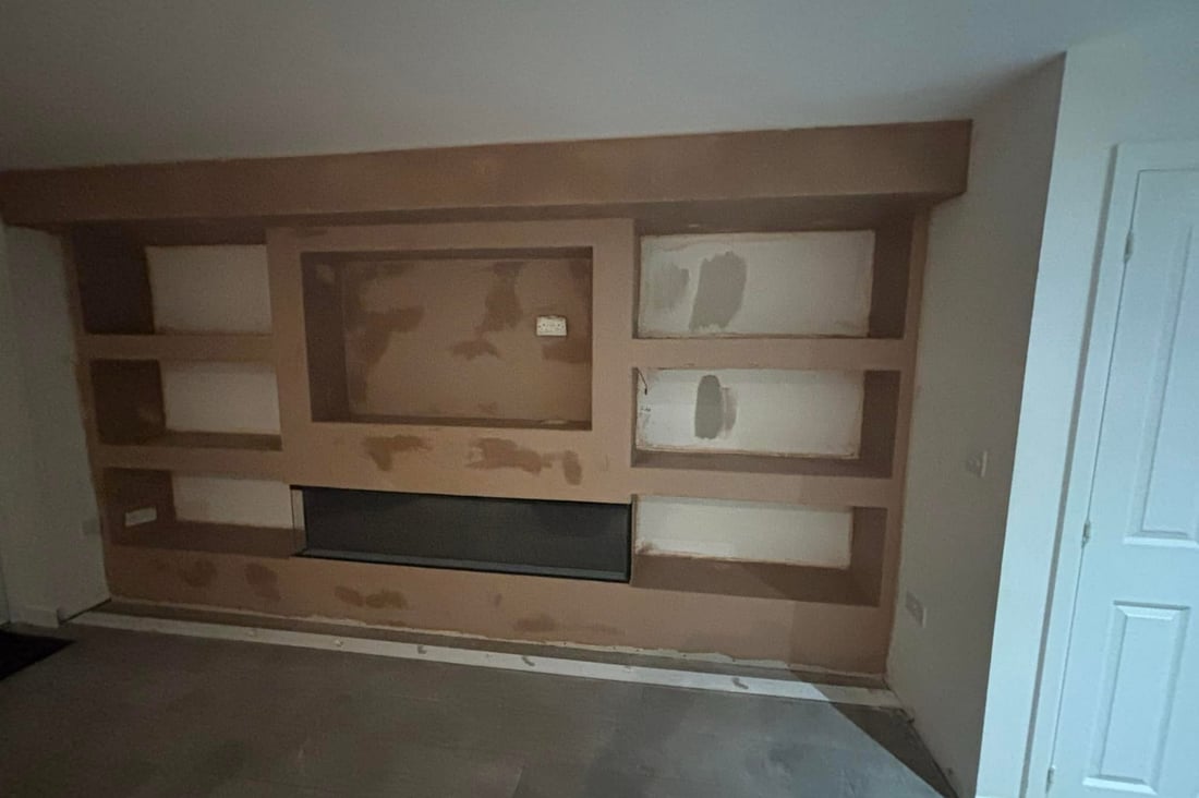 Main header - "BD Plastering"