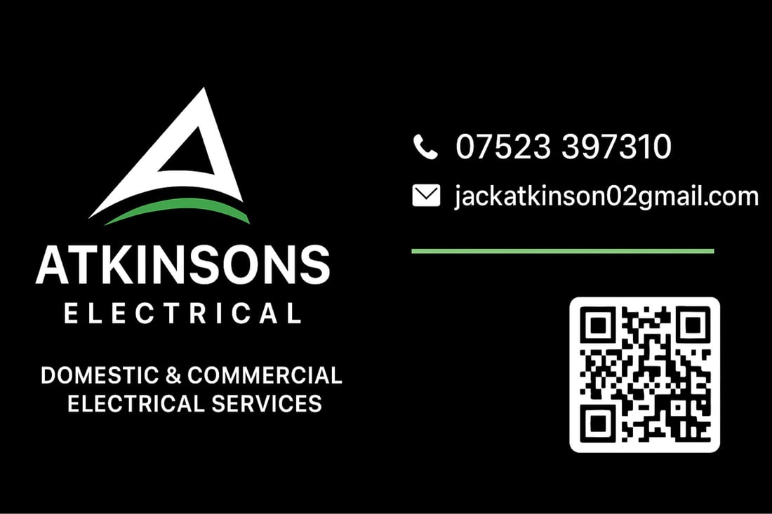 Main header - "ATKINSONS ELECTRICAL (NE) LIMITED"