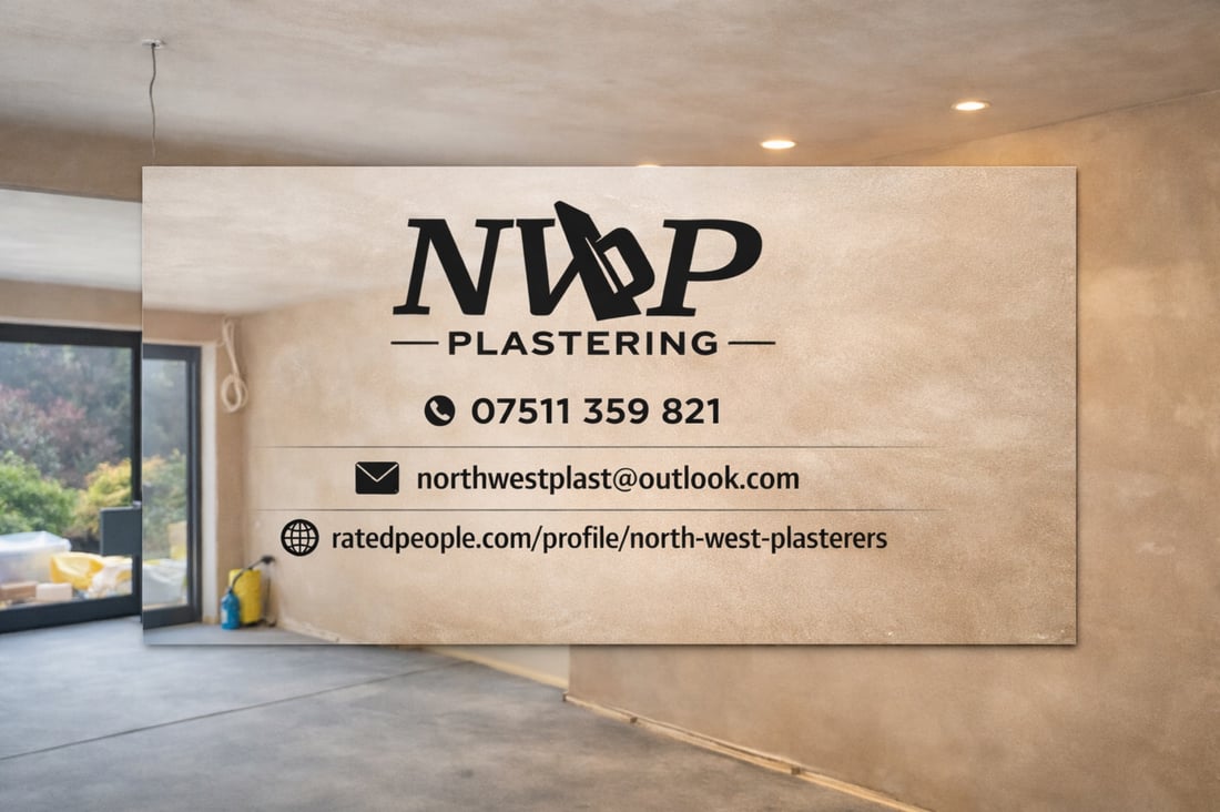 Main header - "North West Plasterers"