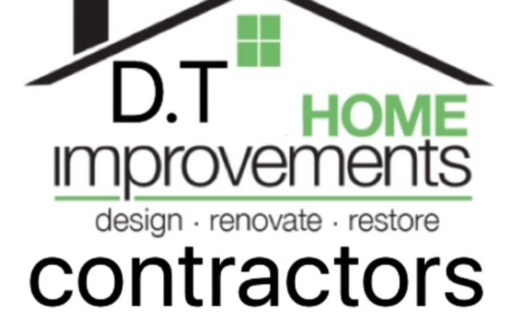 Main header - "DT Contractors"