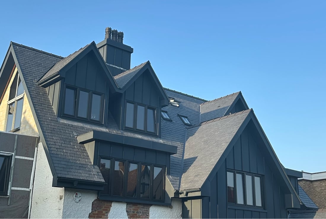 Main header - "Weeks Roofing"