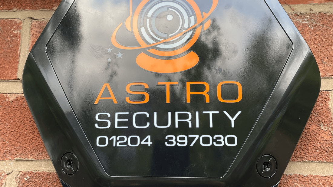 Main header - "Astro security"