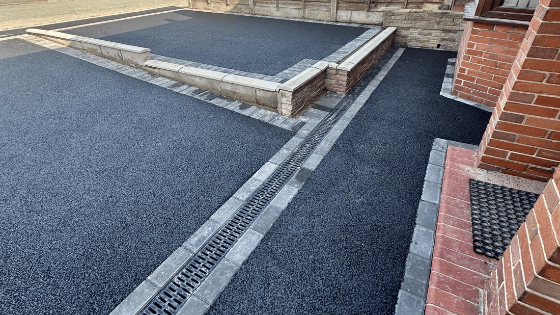 Main header - "Hawkstone Driveways & Patios"