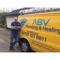 Main header - "ABV Plumbing & Heating"