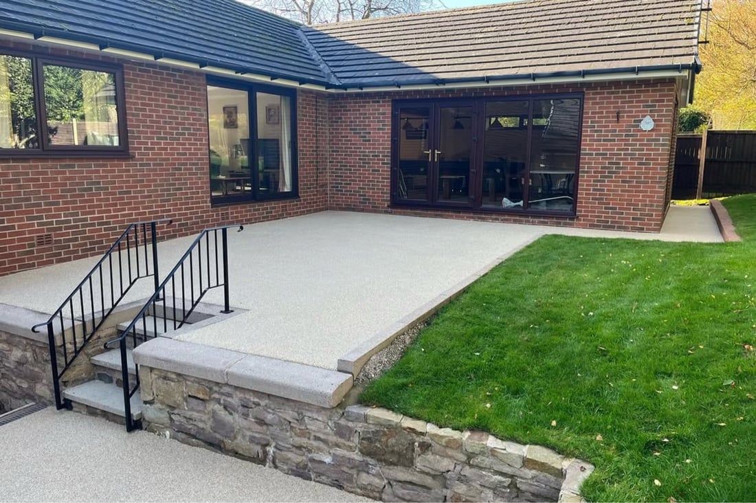 Main header - "Taton Drives & Patios Limited"