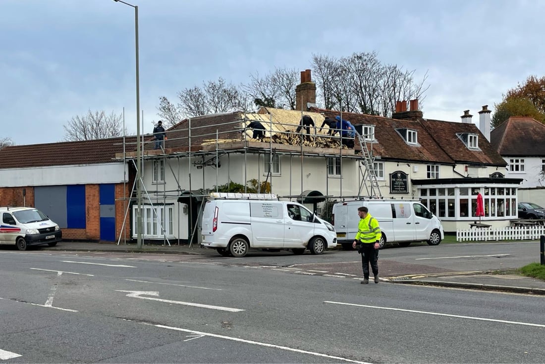 Main header - "ROOFCARE ROOFING LTD"