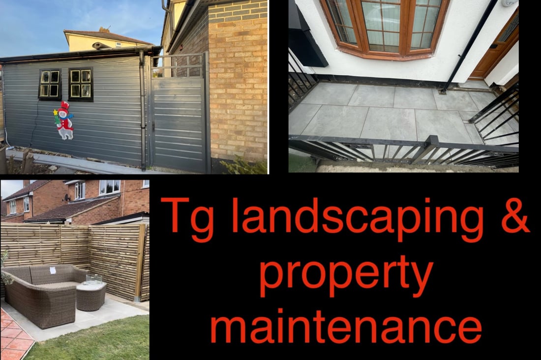 Main header - "TG Property Maintenance"