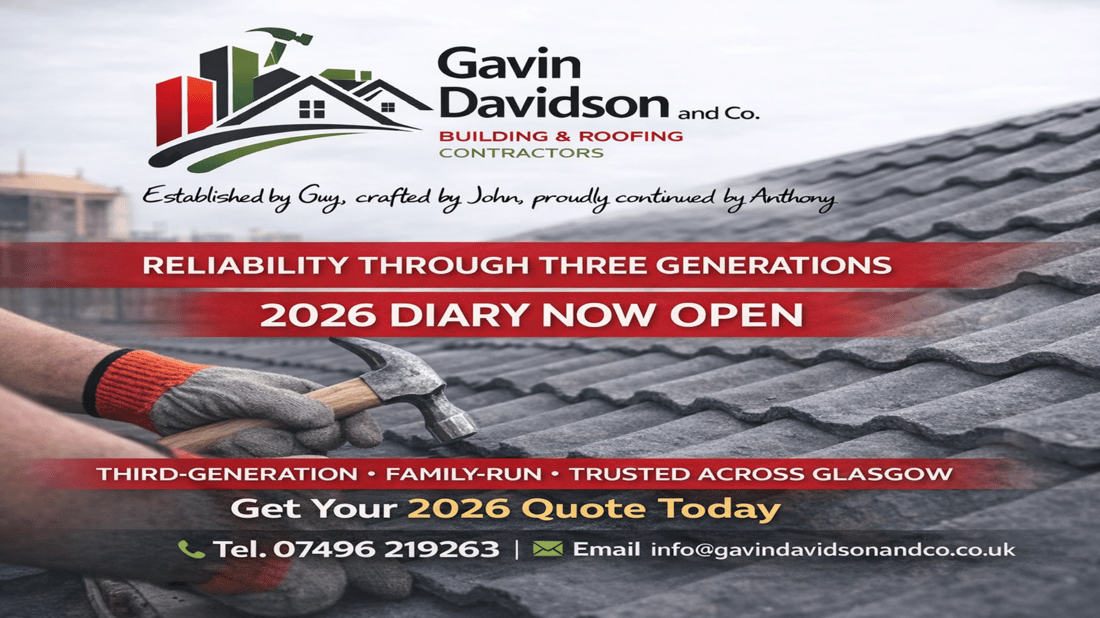 Main header - "Gavin Davidson And Co LTD"