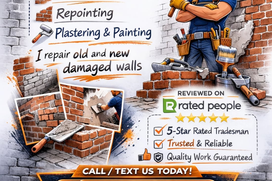 Main header - "SashRose Builders"