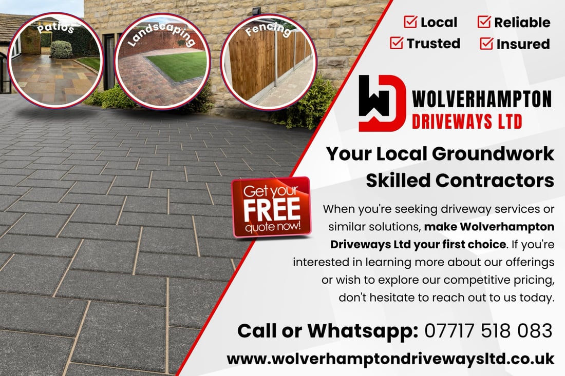 Main header - "Wolverhampton Driveways LTD"