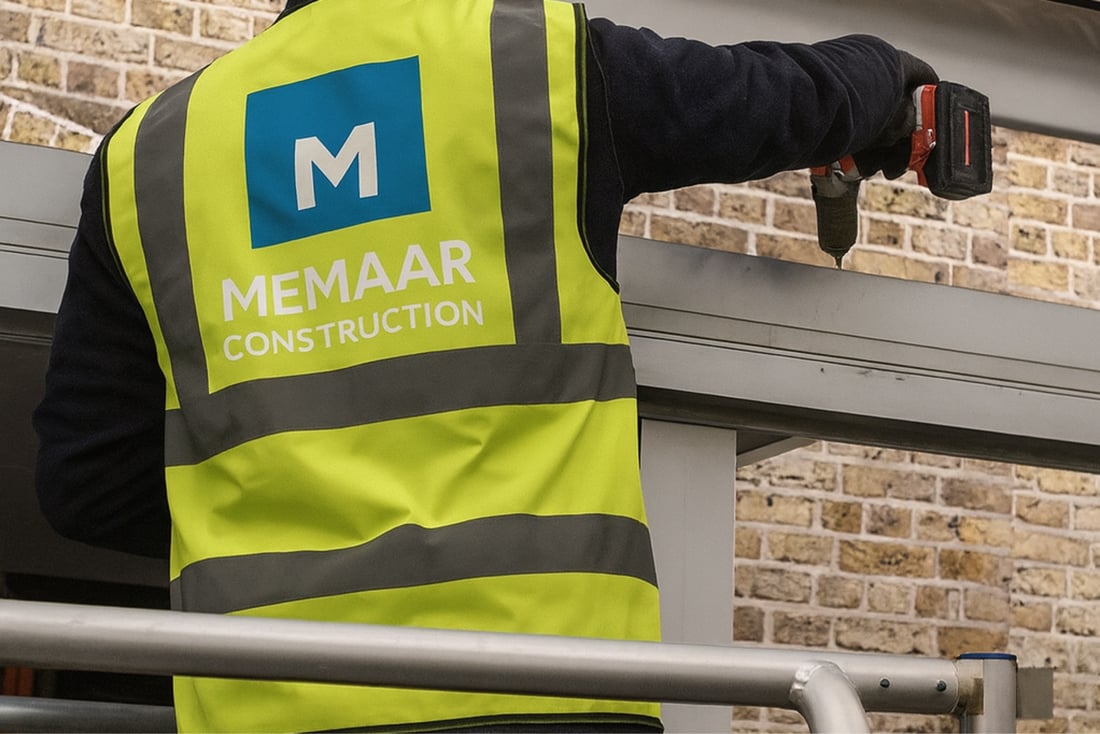 Main header - "Mamaar Construction"