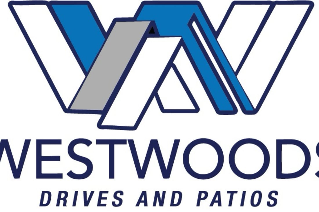 Main header - "Westwood Drives & Patios"
