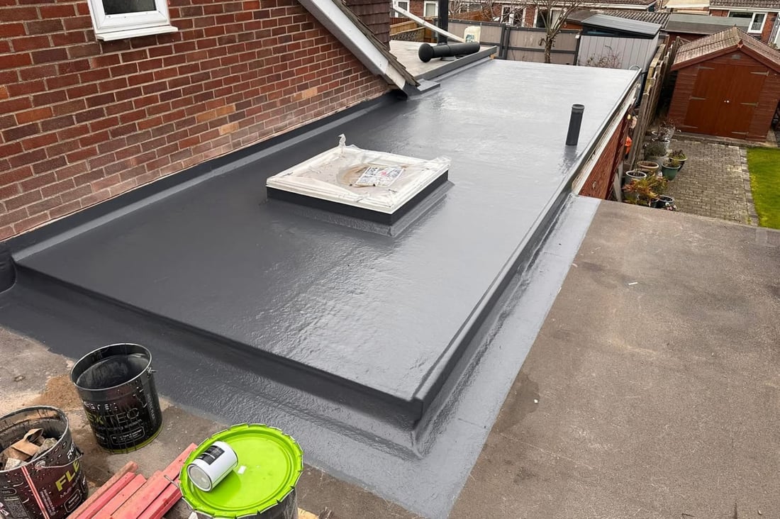 Main header - "Browns The Roofing Company"