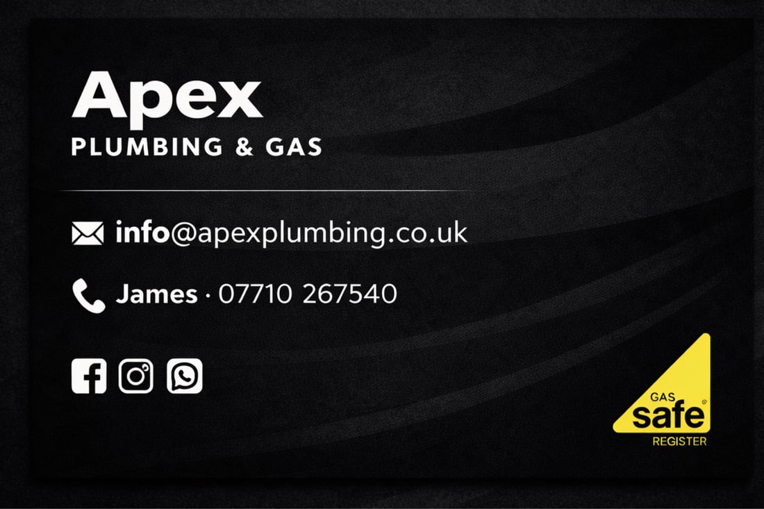 Main header - "Apex Plumbing & Gas"