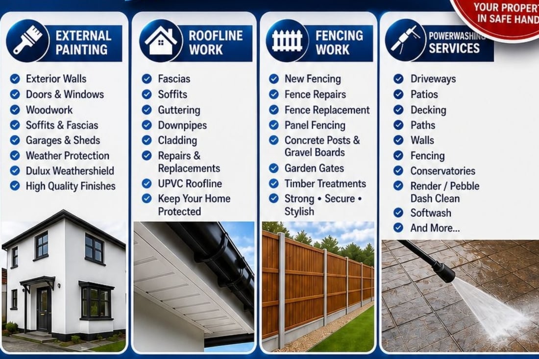 Main header - "Miller Property Maintenance"
