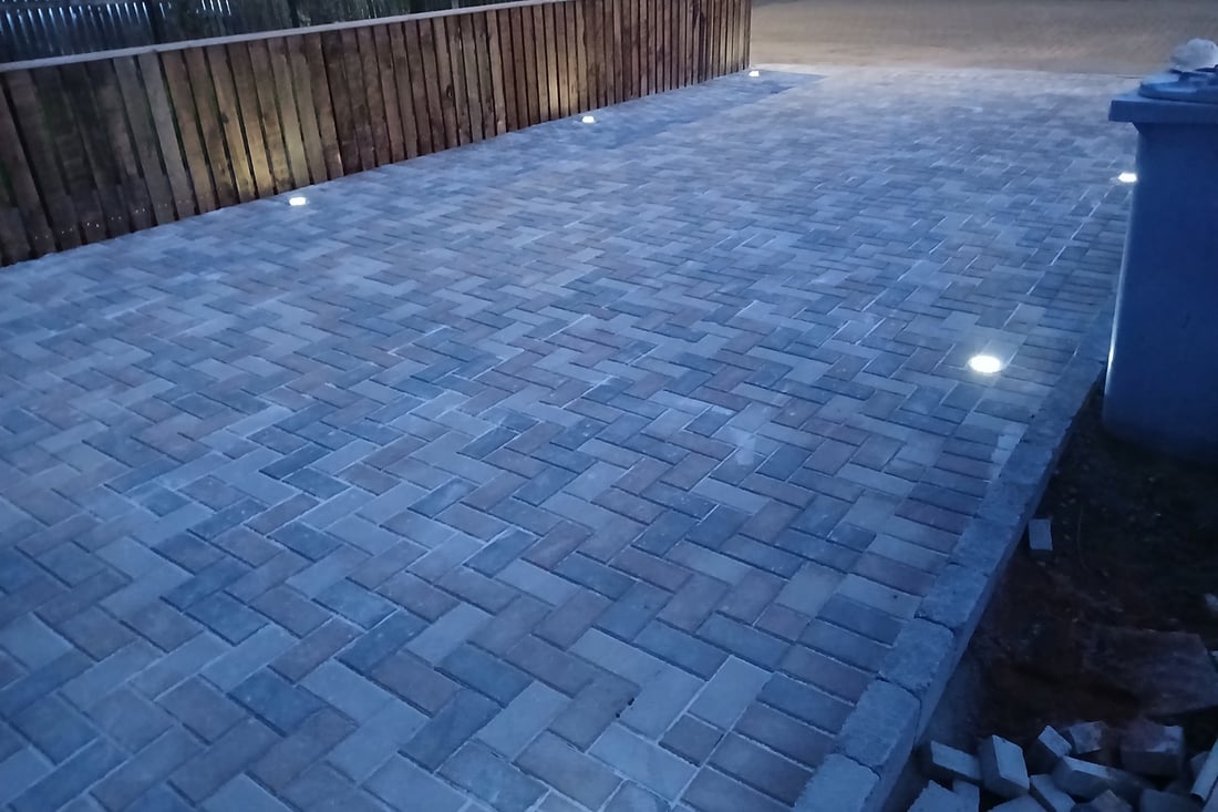 Main header - "Excelsior Paving & Landscaping Specialists"