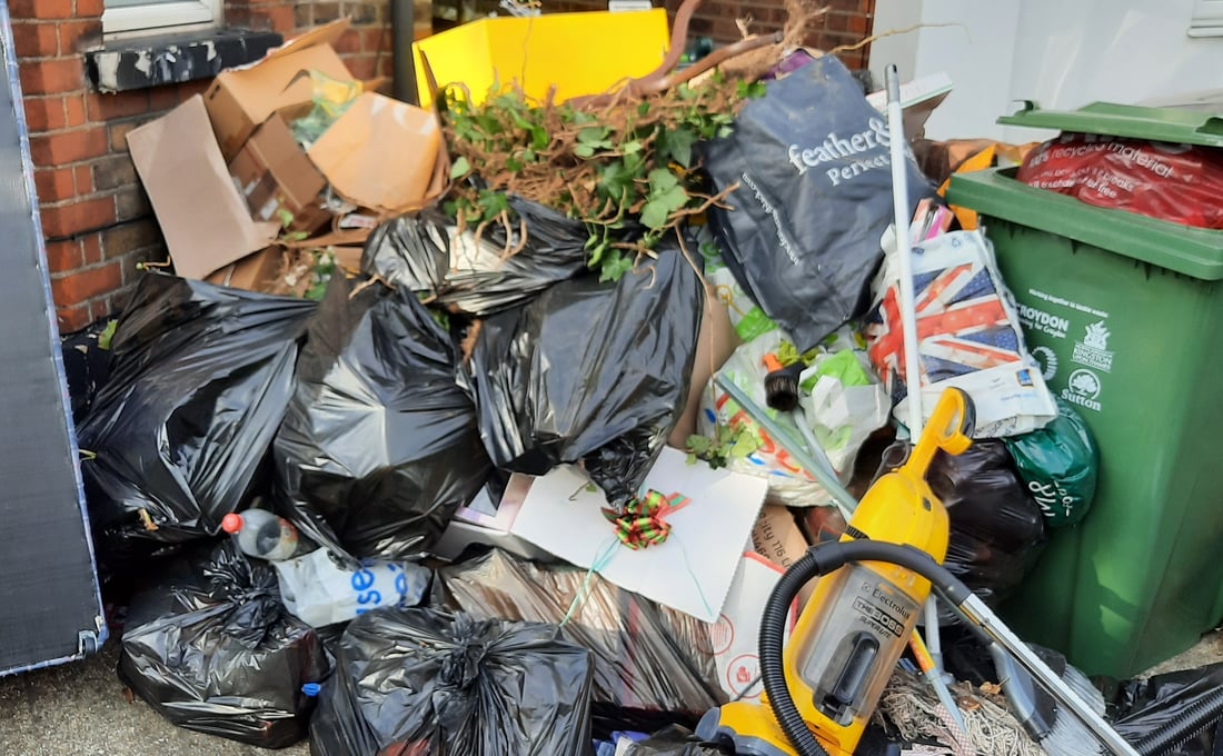 Main header - "Waste Cleared"