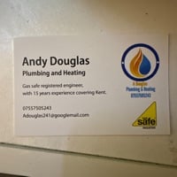 Main header - "A Douglas Plumbing & Heating"