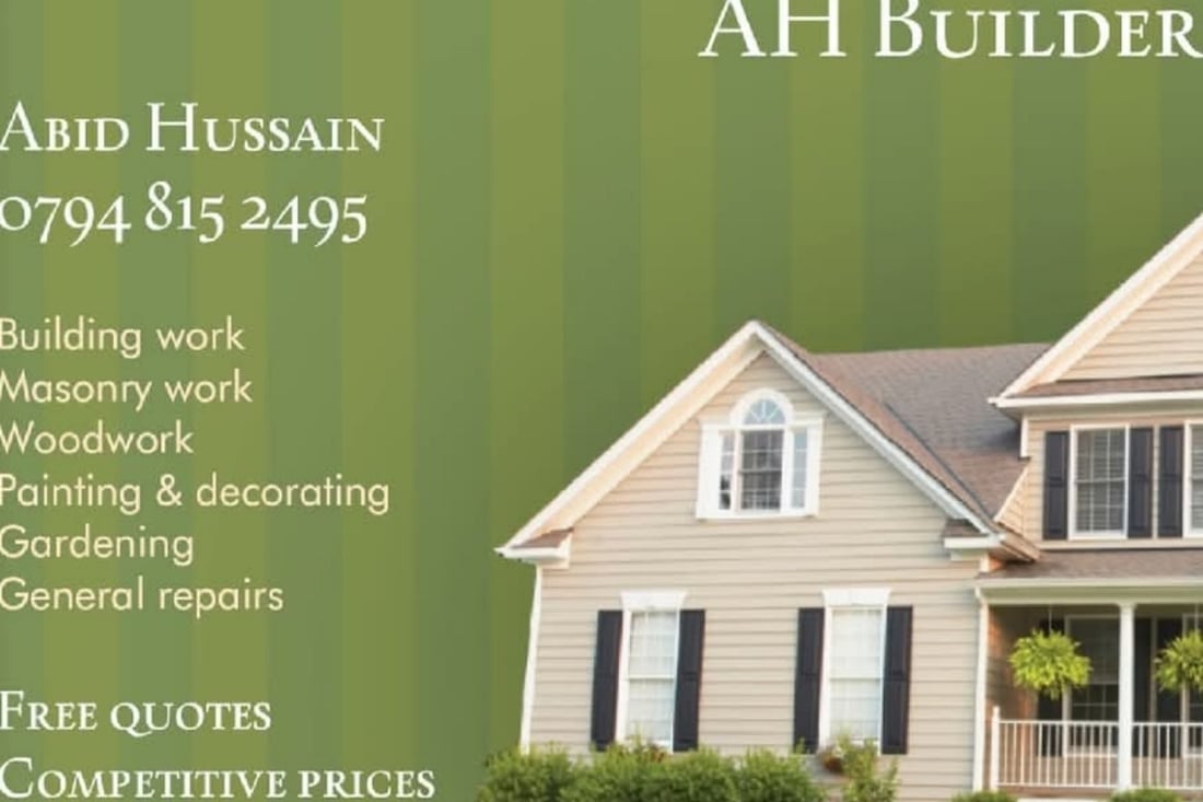 Main header - "AH BUILDER"