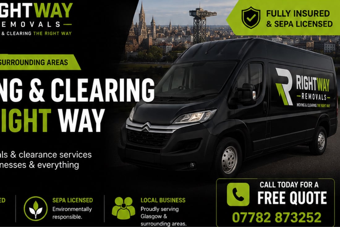 Main header - "Rightway Removals"