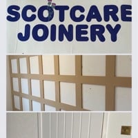 Main header - "scotcare joinery"